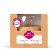 VELA DECORATIVA VASO ANTI-TABACO CRISTALINAS