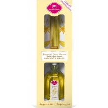 AMBIENTADOR JAZMIN Y FLORES BLANCAS 180ML MIKADO CRISTALINAS