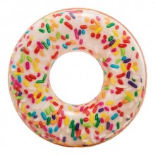 FLOTADOR HINCLABLE DONUT CARAMELO 114CM