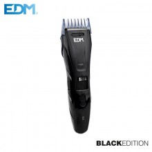 MAQUINA CORTA CABELLOS - "BLACK EDITION" - RECARGABLE - EDM