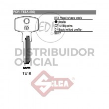 LLAVE LATON TE16 TESA