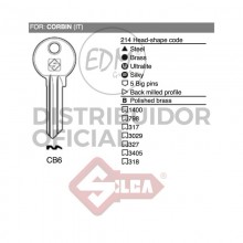 LLAVE ACERO CB6 CORBIN