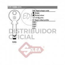 LLAVE LATON KA5 KABA