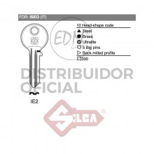 LLAVE ACERO IE2 ISEO