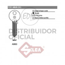LLAVE LATON AB63 ABUS