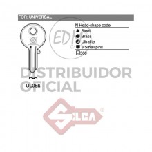 LLAVE ACERO UL056 UNIVERSAL