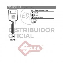LLAVE ACERO HW4R HUWIL