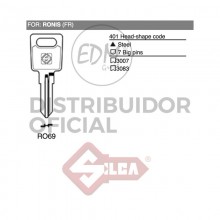 LLAVE ACERO RO69 RONIS