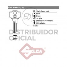 LLAVE ACERO SM1 SIMECA