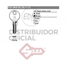 LLAVE ACERO YA18 YALE