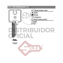 LLAVE ACERO TO27 TOK