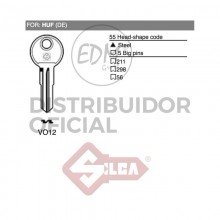 LLAVE ACERO VO12 HUF
