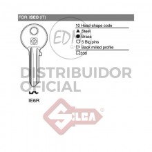 LLAVE ACERO IE6R ISEO