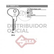LLAVE ACERO BH4 BOSCH