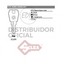 LLAVE ACERO EU5R EURO LOCKS