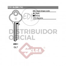 LLAVE ACERO GL7 GLOBE