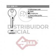 LLAVE ACERO DM39R DOM