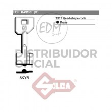 LLAVE DOBLE PALA 5KY6 KASSEL
