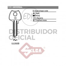 LLAVE ACERO UL050B UNIVERSAL