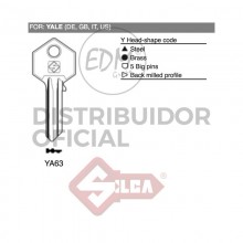 LLAVE ACERO YA63 YALE