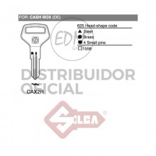 LLAVE ACERO CAX2R CASH