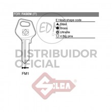 LLAVE ACERO FM1 FASEM
