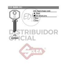 LLAVE ACERO BUR2R BURG