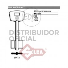 LLAVE DOBLE PALA 5MT3 MOTTURA