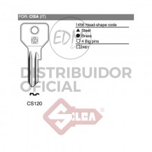 LLAVE ACERO CS120 CISA