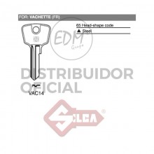 LLAVE ACERO VAC14 VACHETE