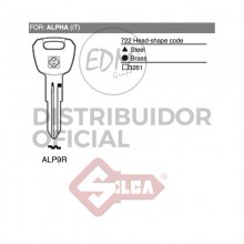 LLAVE ACERO ALP9R ALPHA