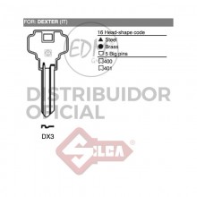 LLAVE ACERO DX3 DEXTER