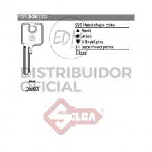 LLAVE ACERO DM63 DOM