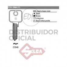 LLAVE ACERO CS46 CISA