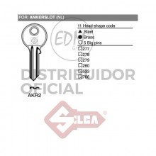 LLAVE ACERO AKR2 ANKERSLOT