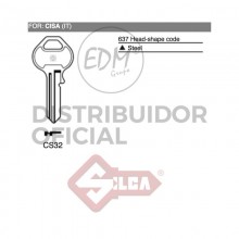 LLAVE ACERO CS32 CISA