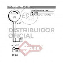 LLAVE DE GORJAS 3FB00 MASCHI-FEMMINE