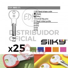 SURTIDO LLAVES SILKY  IE26DZ     ISEO