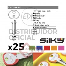 SURTIDO LLAVES SILKY TE7DZ  TESA