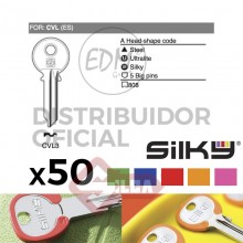 SURTIDO LLAVES SILKY  CVL3RDZ    CVL