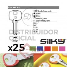 SURTIDO LLAVES SILKY STS6DZ     STS