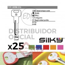 SURTIDO LLAVES SILKY  UC8RDZ     UCEM