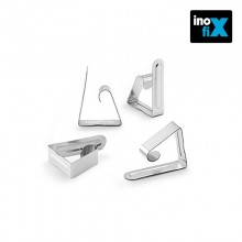 PINZA SUJETA MANTEL METALICA (BLISTER 4 UNID) INOFIX