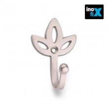COLGADOR DE LATON TULIPAN NIQUEL SATINADO (BLISTER) INOFIX