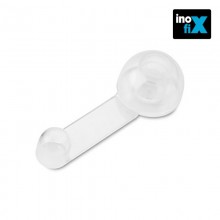 TOPE RETENEDOR GIRATORIO ADHESIVO TRANSPARENTE (BLISTER) INOFIX