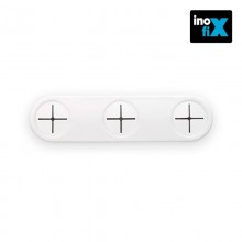 COLGADOR PAÑOS COCINA ADHESIVO BLANCO (BLISTER) INOFIX