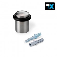 TOPE PUERTA CON TORICA ACERO INOX (BLISTER) INOFIX
