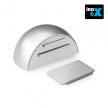RETENEDOR ADHESIVO MAGNETICO CROMO MATE (BLISTER) INOFIX