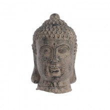 CABEZA DE BUDA DE HORMIGON MARRON