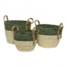 PACK 3 CESTAS CON ASA